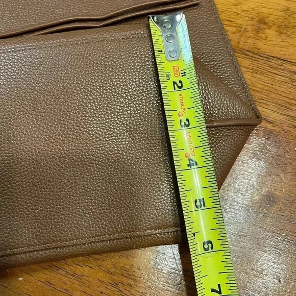 Rebecca Minkoff Megan Brown Leather Tote Rocher - Picture 9 of 14